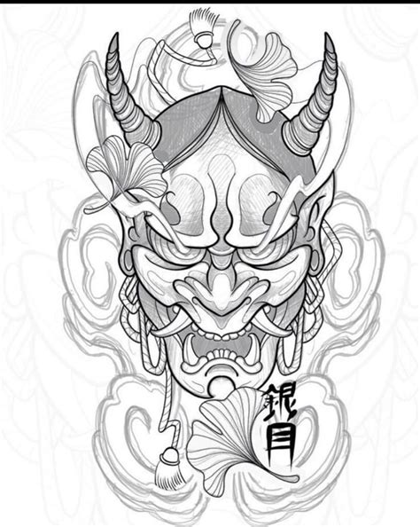 190+ Oni Mask Tattoo Designs with Meaning