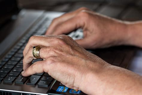 Hands Typing Free Stock Photo - Public Domain Pictures