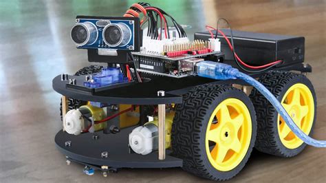 Einen Arduino Roboter zu bauen ist eine geniale Idee. Mit diesem Set ...