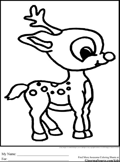 Reindeer Face Coloring Pages at GetColorings.com | Free printable colorings pages to print and color