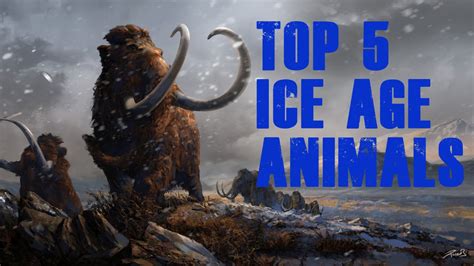 Ice Age Movie Characters Animals