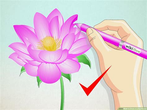 Lotus Flower Alekhan Drawing Easy Simple Alekhan Design - bmp-syrop