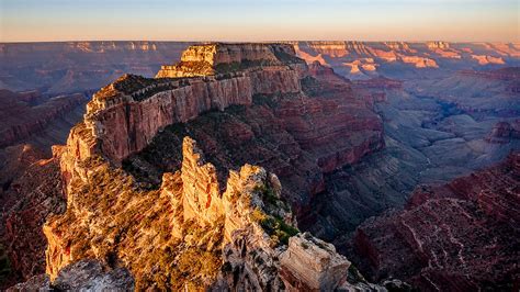 Wotans Throne Grand Canyon sunrise