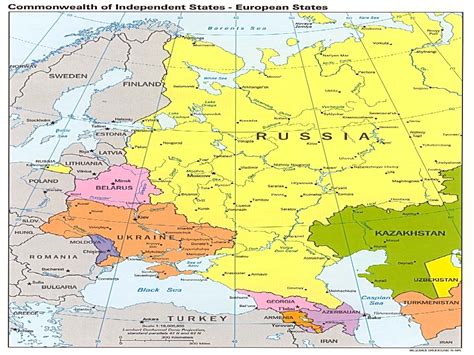Europe Map Russia | Usa Map 2018