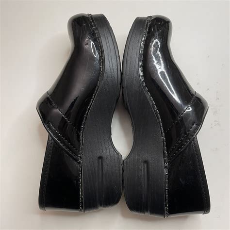 Dansko Nursing Shoes Black Patient Leather Clogs- Mul… - Gem