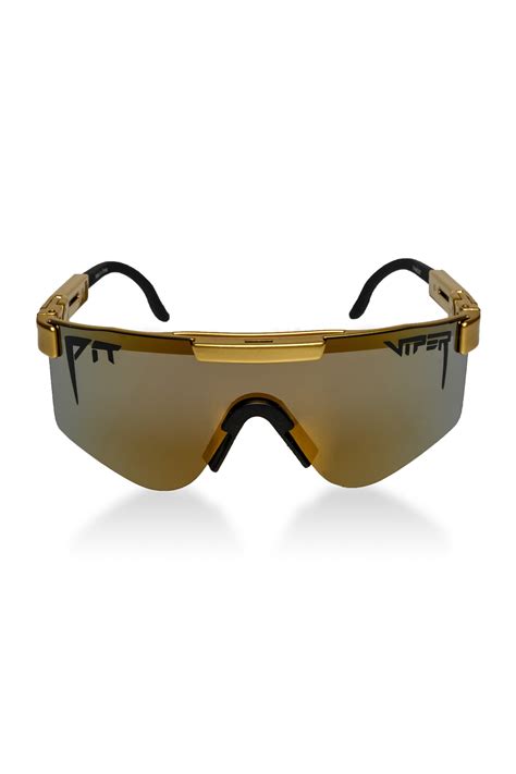 Black & Gold Polarized Pit Viper Sunglasses | The Gold Standards