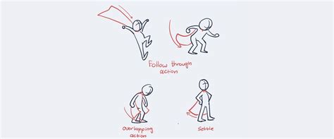 Top 151 + Animation follow through and overlapping action ...