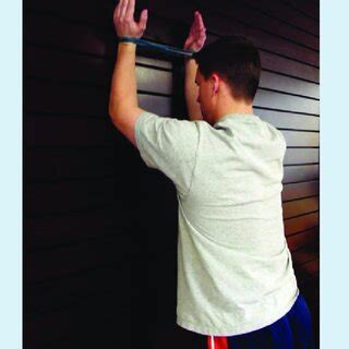 Rhythmic stabilization drills for the throwing shoulder while ...