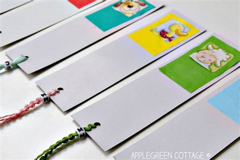 Diy Paper Bookmarks - AppleGreen Cottage