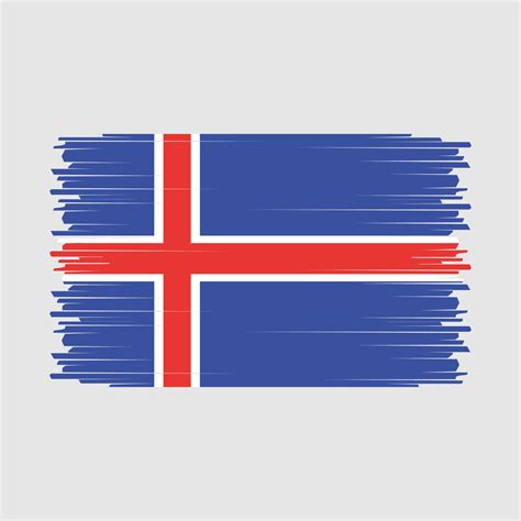 Iceland Flag Vector 21975331 Vector Art at Vecteezy