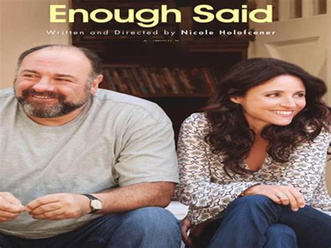 Enough Said Movie Poster