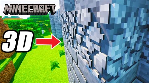 Minecraft 1.14 3D BLOCKS TEXTURE PACK (Default 3D Resource Pack) - YouTube