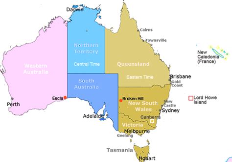 Canada and Australia Time Zones Map live - Current local time with time ...