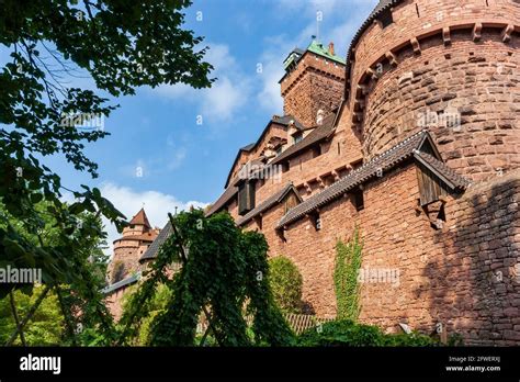 Old castle in the Alsace Stock Photo - Alamy