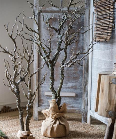 Artificial Withered Tree | Tree branch decor, Christmas decor diy, Christmas decorations