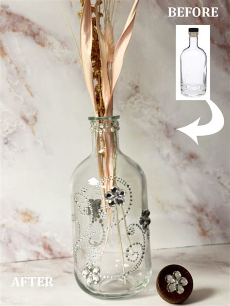 DIY Liquor Bottle Craft Project - Sabrinas Organizing