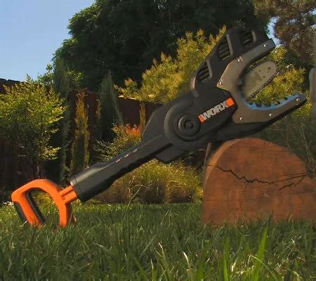 Worx JawSaw Pruning Chain Saw with Extension Pole - QVC.com