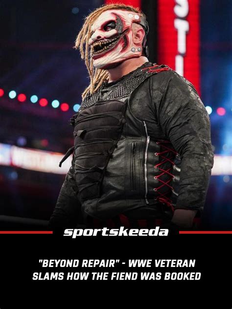 "Beyond repair" - WWE veteran slams how The Fiend was booked ...