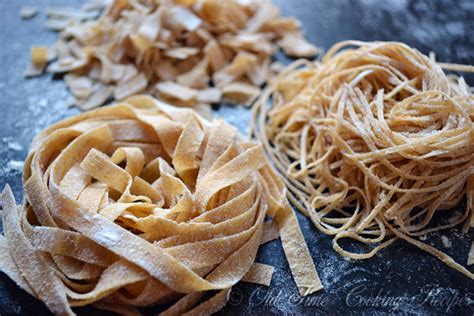 Homemade Whole Wheat Pasta | Kitchen Nostalgia