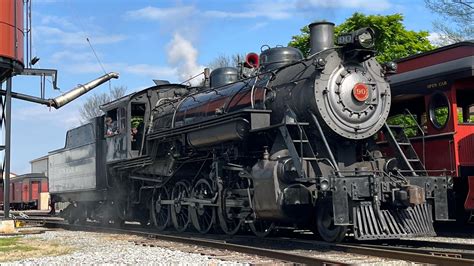 [4K] Strasburg Rail Road 90: Starting a Steam Train - YouTube