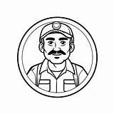 Nice Simple Plumber Coloring For Kids  Coloring Page sketch template