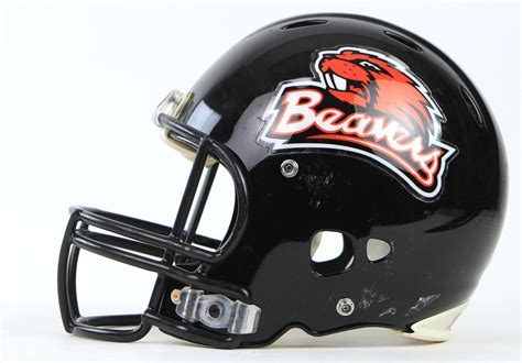 Lot Detail - 2013 Oregon State Beavers Game Worn Football Helmet (MEARS ...