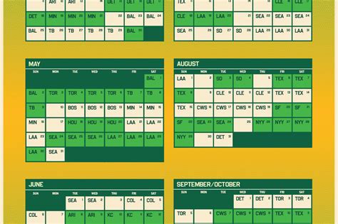 Oakland A's 2024 Schedule Pdf