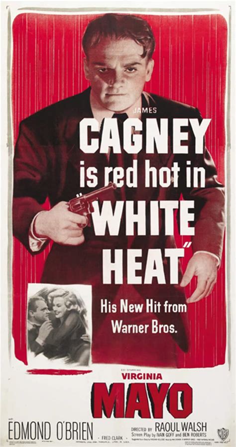 White Heat 1949 James Cagney Cult Movie Poster Reprint 18x12 Inches ...