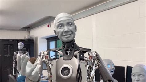 Meet Ameca, the remarkable (and not at all creepy) human-like robot ...