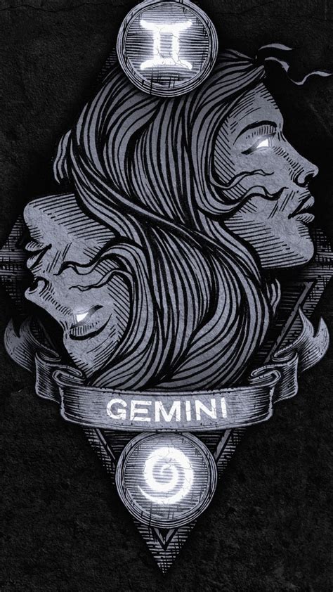 Gemini Symbol Wallpaper