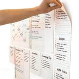 M.C. Squares Reusable Planning Whiteboards 10-Piece Planning Bundle ...