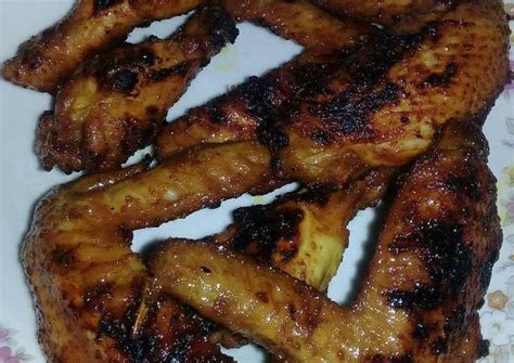 Resep Sayap ayam bakar kecap oleh evitanova - Cookpad