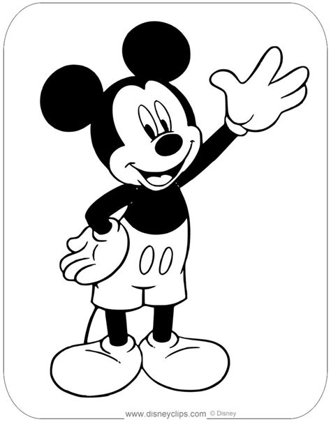 Misc. Mickey Mouse Coloring Pages | Mickey coloring pages, Mickey mouse ...