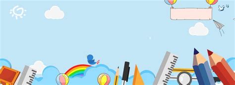 Cartoon Hand Drawn Stationery Banner Background, Cartoon, Hand Drawn, Learning Background Image ...