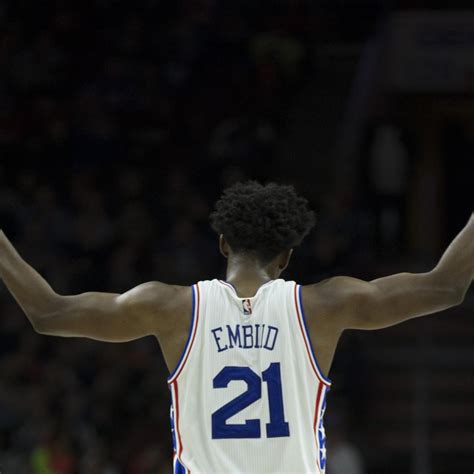 Joel Embiid Encourages 'Trust the Process' Chants During Raptors-76ers ...