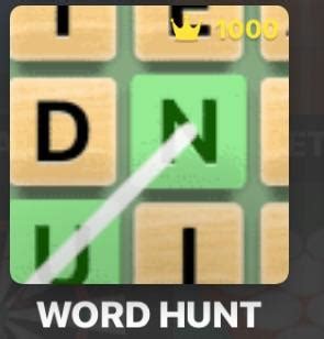 1000 Wins In Word Hunt : r/GamePigeon