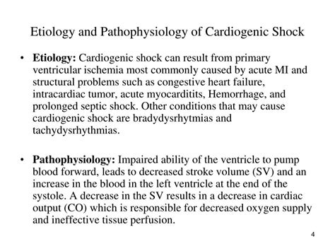 PPT - Cardiogenic Shock PowerPoint Presentation, free download - ID:3099207