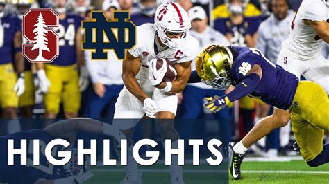 Stanford vs. Notre Dame | EXTENDED HIGHLIGHTS | 10/15/2022 | NBC Sports ...