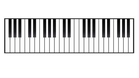 Piano Vector Png