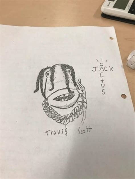 Y’all I drew the Travis Scott fish 😭 | Travis Scott Fish | Know Your Meme