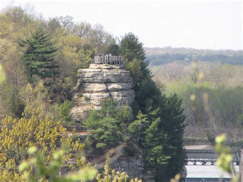 Going back to the site of the ceremony/reception on an anniversary. Starved Rock State Park ...