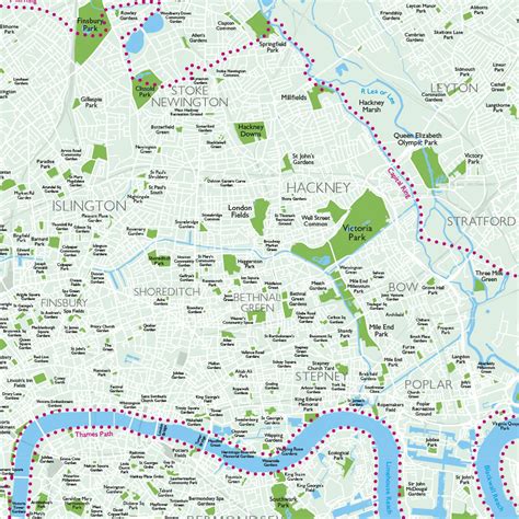 London Parks OS PACMAT Picnic Blanket with map design – Rubbastuff