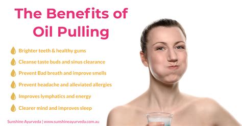 What is Oil pulling and its benefits? | Sunshine Ayurveda