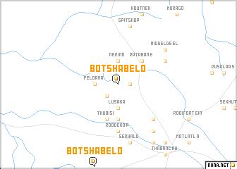 Botshabelo (South Africa) map - nona.net