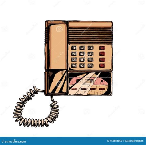 80`s Vintage Answering Machine Stock Photo | CartoonDealer.com #221366946