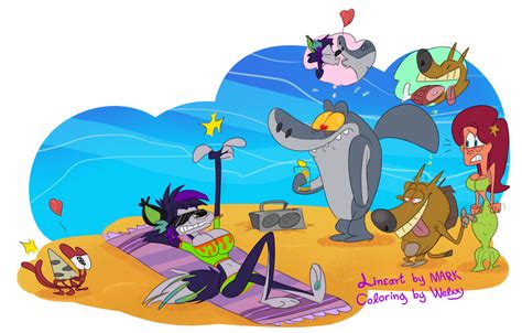 Wolxx in Zig and Sharko! (Wolxx the Boss!) by FoxyWolxy on DeviantArt