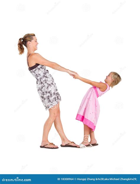 Mother And Daughter Dance Stock Images - Image: 18308964