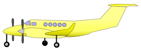 Old Yellow Plane Vector Clipart image - Free stock photo - Public Domain photo - CC0 Images