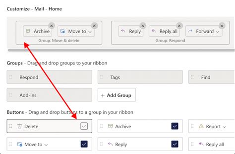 How to Customize your Microsoft Outlook Toolbar Ribbon Online from Ask Dave Taylor