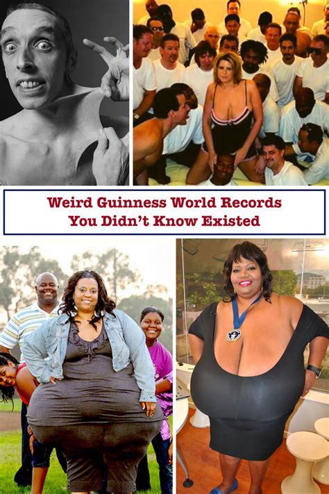 40 Weird Guinness World Records We Didn’t Know Existed in 2023 | World records, Guinness world ...